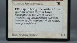 MTG Argivian Archaeologist Antiquities AQ ATQ MAGIC The Gathering 567073 - Image 3