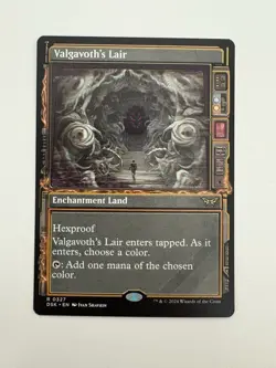 Valgavoth’s Lair Showcase MTG Magic the Gathering Card NM Near Mint DSK - Image 1
