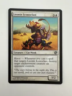 Leonin Iconoclast MTG Magic the Gathering Card NM Near Mint JOU - Image 1