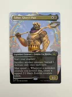 Zahur Glory’s Past Borderless MTG Magic the Gathering Card NM Near Mint DFT - Image 1