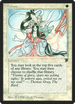 Visions x1 LP Legends - MTG Magic the Gathering - Image 1