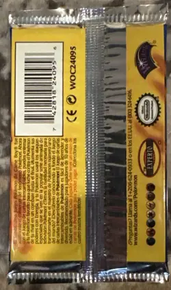 VINTAGE 1999 Pokemon Base Set Unlimited FACTORY Sealed Pack Charizard Art - Image 2