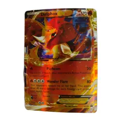 NM Pokemon TCG Delphox EX LP XY19 XY Black Star Promo Holo (2014) OFF CENTRE - Image 1