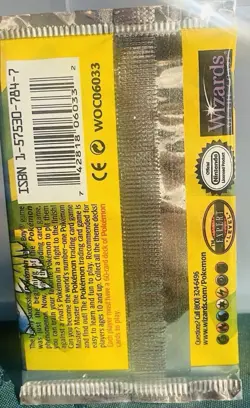 Pokemon Base Set Booster Pack Unlimited Venusuar WOTC TCG Vintage Sealed 1999 - Image 2