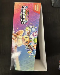 Empty Prismatic Evolutions Booster Bundle Retail Display Box Pokemon - Image 2