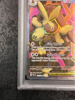 2025 POKEMON PHANTASMAL FLAMES EN MEGA LOPUNNY ex ULTRA RARE #115💎 PSA 9 - Image 4
