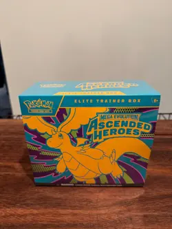 POKEMON TCG Ascended Heroes Elite Trainer Box - ETB Sealed case - Image 1