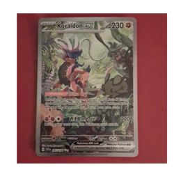 Pokemon Koraidon ex 247/198 SV01 Scarlet & Violet Illustration Rare Holo HP230 - Image 1