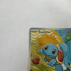 First Partner Illustration Squirtle 039 Promo Full Art Holo Pokemon TCG - Image 2