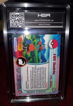 2000 Topps Chrome Pokemon Series 2 Sparkle Chrome #85 Dodrio. GEM MT 10. - Image 2