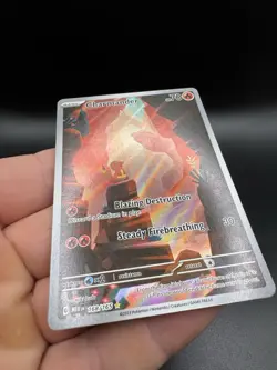 ☝🏼🔥 PACK FRESH! Charmander SV 151 Illustration Rare Holo Full Art 168/165 - Image 2