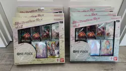 Lot of (6) One Piece Illustration Boxes Vol. 1 And 2 (3 of each) - Image 1
