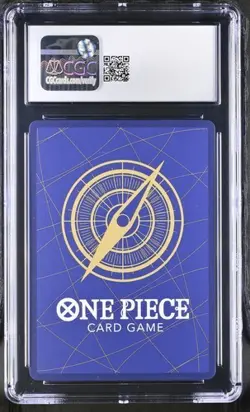 One Piece Japanese Roronoa Zoro CGC Gem Mint 10 OP-06 AA Parallel Secret Rare - Image 2