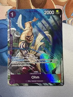 Ohm Alternate Art OP15-061 Adventure on Kami's Island One Piece English TCG - Image 1