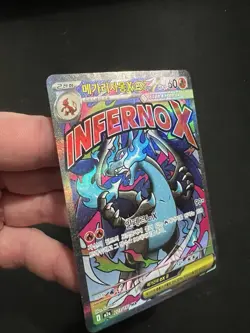 Pokemon Card Mega Charizard X ex MA 223/193 M2a MEGA Dream Korean NM. - Image 4