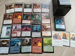 MTG Card Lot With Foils and Rares/Mythics (Final Fantasy, EoE, Spiderman + more) - Image 1