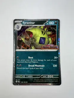 Tyranitar 135/193 Cosmos Holo Paldea Evolved Stamp Miscellaneous Cards - NM - Image 2