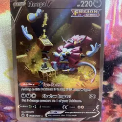 Hoopa v Crown Zenith Galarian Gallery Holo Ultra Rare Card GG53/GG70 - Image 1