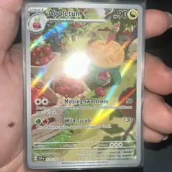 Pokemon Card | Appletun 211/191 | 2024 SV08: Surging Sparks - Image 1