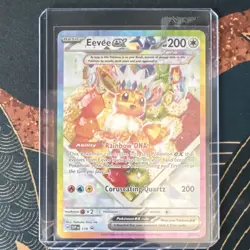 Pokemon Eevee ex Sv: Scarlet & Violet Promo Holo 174 HP 200 English TCG Card - Image 1