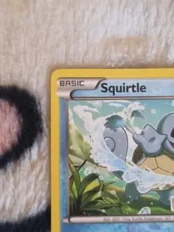 Pokemon tcg Squirtle - 14/101 Build A Bear Workshop Stamped Promo Card - 2013 LP - Image 2