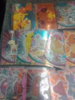 Pokemon Topps Cards Mixed Lot of 30 All Foil Cards - Image 3