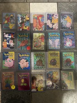 Topps Pokemon Topps Series 1 TV Animation Edition Holo Card Lot 20 1999 - Image 1