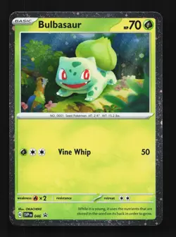 Bulbasaur SVP 046 English Pokemon Card TCG - Image 1