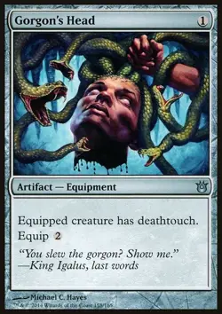 Gorgon's Head - Non-Foil - bng - 158 | MTG Card - Image 3
