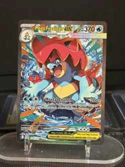Mega Feraligatr Ex #274 Ascended Heroes Pokemon Card Near Mint 1a - Image 1