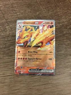 Pokemon Charizard ex 161 SVP: Scarlet & Violet Promo Full Art Holo Card 330 HP - Image 1