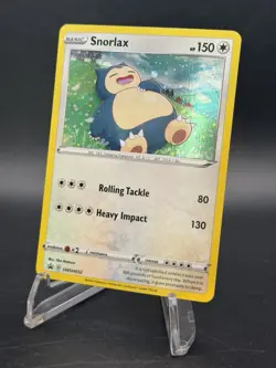 Snorlax SWSH032 Black Star Promo Cosmos Holo 2020 Pokemon TCG Card - Image 2
