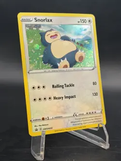 Snorlax SWSH032 Black Star Promo Cosmos Holo 2020 Pokemon TCG Card - Image 3