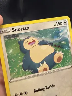 Snorlax SWSH032 Black Star Promo Cosmos Holo 2020 Pokemon TCG Card - Image 4