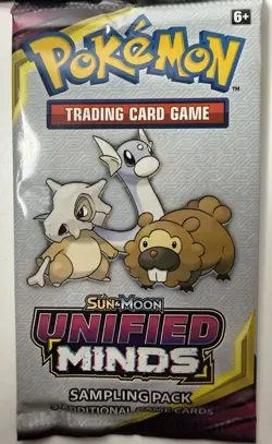 LOT OF 7 SUN & MOON UNIFIED MINDS 3 CARD SAMPLING PACK POKEMON - Image 2