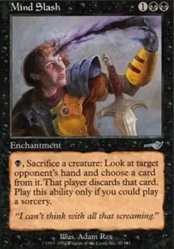 T-Chinese Mind Slash ~ Near Mint Nemesis Foreign Stock Image MTG Magic UltimateM - Image 1