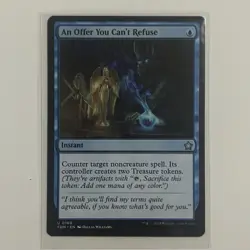 NMT MTG An Offer You Can't Refuse Foundations Regular Blue Instant Uncommon - Image 1