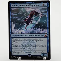MTG Katara, Waterbending Master, NM-Mint, English Avatar: The Last Airbender: Et - Image 1