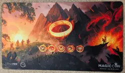 Magic the Gathering Magic Con Barcelona Lord of the Rings Key Art Playmat - Image 1