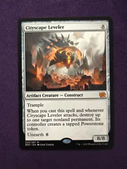 Cityscape Leveler - 233/287 (The Brother's War) - Near Mint NM - Mythic MTG - Image 1