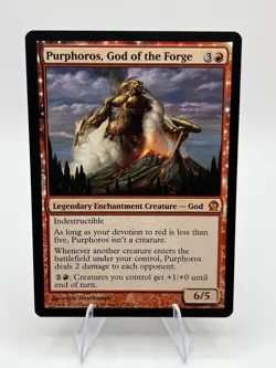 Purphoros, God of the Forge - Theros - Magic the Gathering - M/NM - Image 1