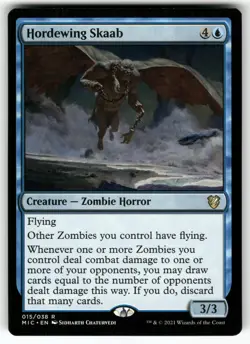 MAGIC: THE GATHERING HORDEWING SKAAB 15 COMMANDER: INNISTRAD: MIDNIGHT HUNT NM - Image 1