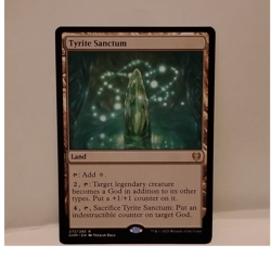 Magic: The Gathering Tyrite Sanctum Kaldheim Rare Land Colorless Regular 272/285 - Image 1