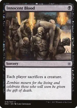MTG Innocent Blood Explorers of Ixalan #19 Common Magic The Gathering - Image 1