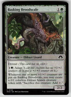 Basking Broodscale Common Modern Horizons 3 145 MTG Near Mint 2024 - Image 1