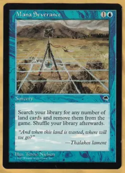 Mana Severance (Tempest, Rare, English, 1997) LP MTG - Image 1