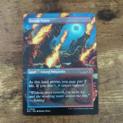 Steam Vents (Borderless) 348 Rare Lorwyn Eclipsed Magic: The Gathering LP - Image 2