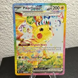 Pokemon TCG Pikachu 238/191 SIR Surging Sparks Special Illustration Rare Mint - Image 2