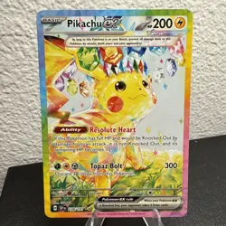 Pokemon TCG Pikachu 238/191 SIR Surging Sparks Special Illustration Rare Mint - Image 3