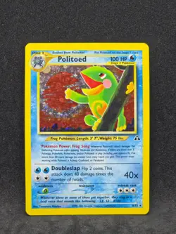 Pokemon Neo Discovery Politoed 8/75 (LP) - Image 1